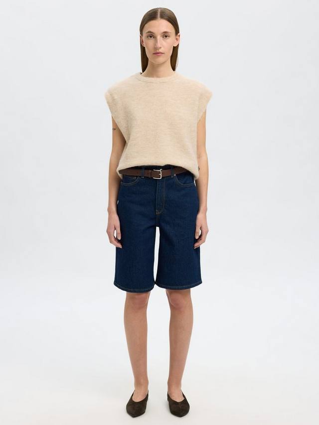 Футболка-топ Lulu из шерстяной смеси для женщин Selected, Cream
Футболка-топ Lulu из шерстяной смеси для женщин Selected, Cream