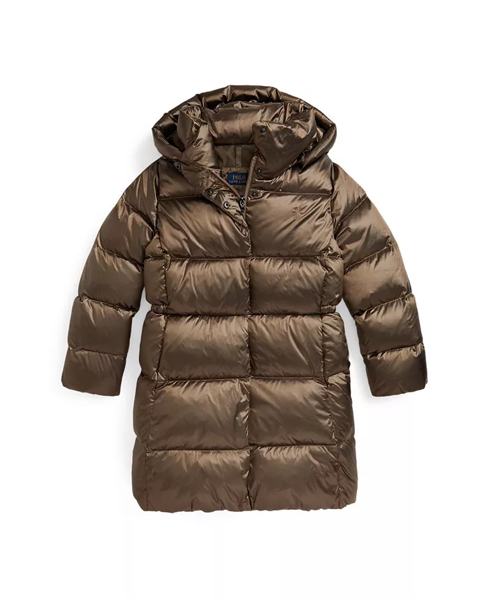 Детское пальто с длинными рукавами Metallic для девочек 7-16 лет Polo Ralph Lauren, коричневый
Детское пальто с длинными рукавами Metallic для девочек 7-16 лет Polo Ralph Lauren, коричневый