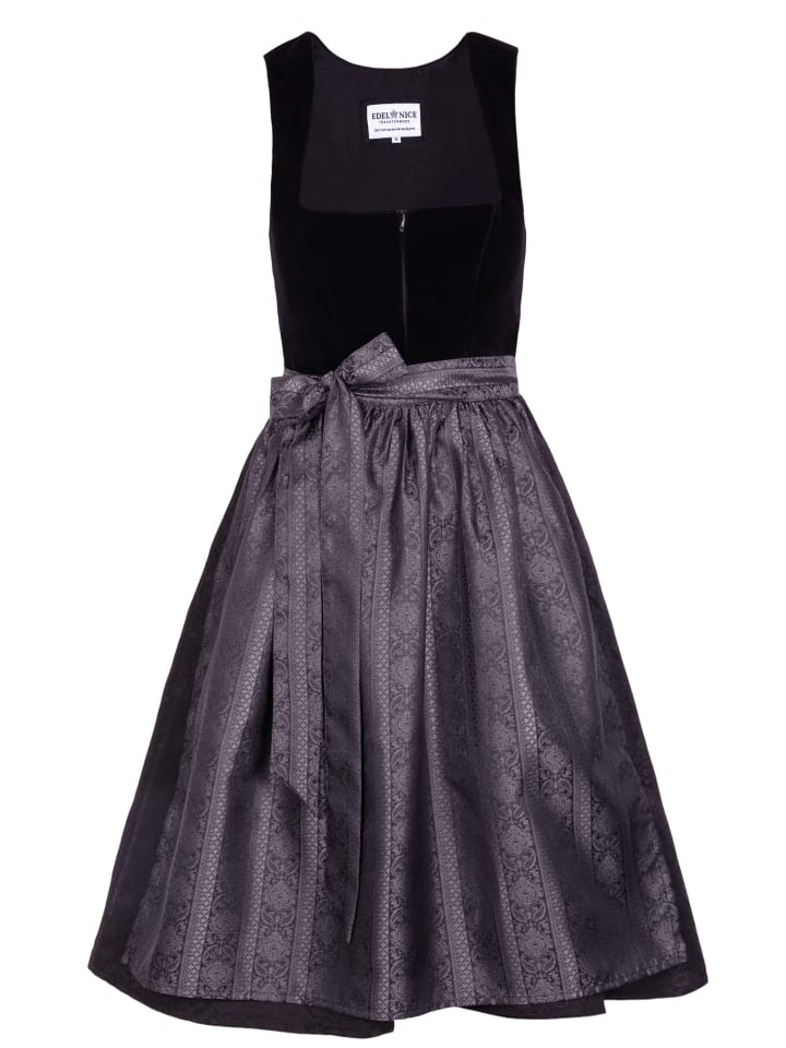 Edelnice Миди-дирдль Эви, бархат, черный
Edelnice Миди-дирдль Эви, бархат, черный