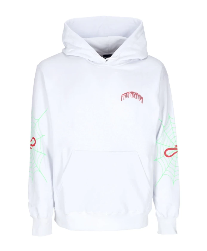 Белая толстовка с треугольной сеткой Propaganda, белый
Белая толстовка с треугольной сеткой Propaganda, белый