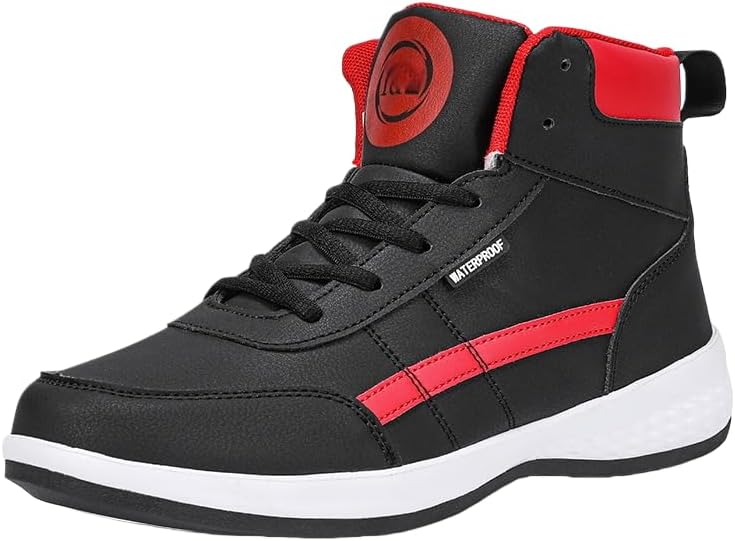 Мужские кеды Hhhchpm средней высоты - Всесезонные повседневные/для улицы/обувь, верх из ПУ, круглый носок и подошва для увеличения роста - для джинсов/курток, модная мужская обувь, черный
Мужские кеды Hhhchpm средней высоты - Всесезонные повседневные/для улицы/обувь, верх из ПУ, круглый носок и подошва для увеличения роста - для джинсов/курток, модная мужская обувь, черный