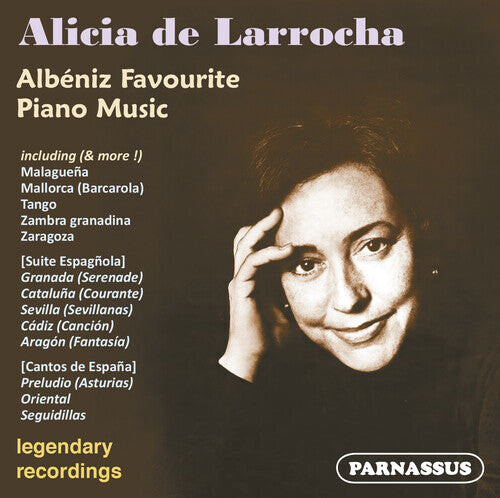 CD диск De Larrocha, Alicia: Alicia de Larrocha plays Albeniz Favourites
CD диск De Larrocha, Alicia: Alicia de Larrocha plays Albeniz Favourites