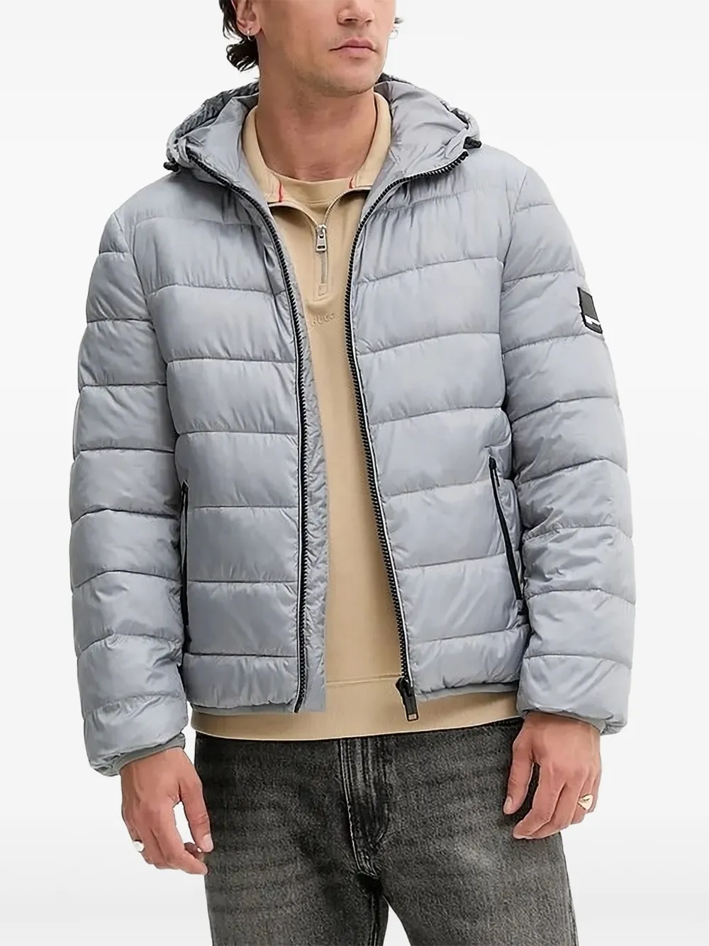 Стеганая куртка с капюшоном Karl Lagerfeld Jeans, серый
Стеганая куртка с капюшоном Karl Lagerfeld Jeans, серый