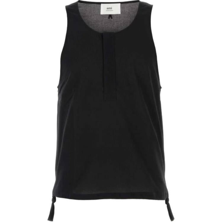 Ami майка без рукавов с кулиской AMIPARIS, черный
Ami майка без рукавов с кулиской AMIPARIS, черный