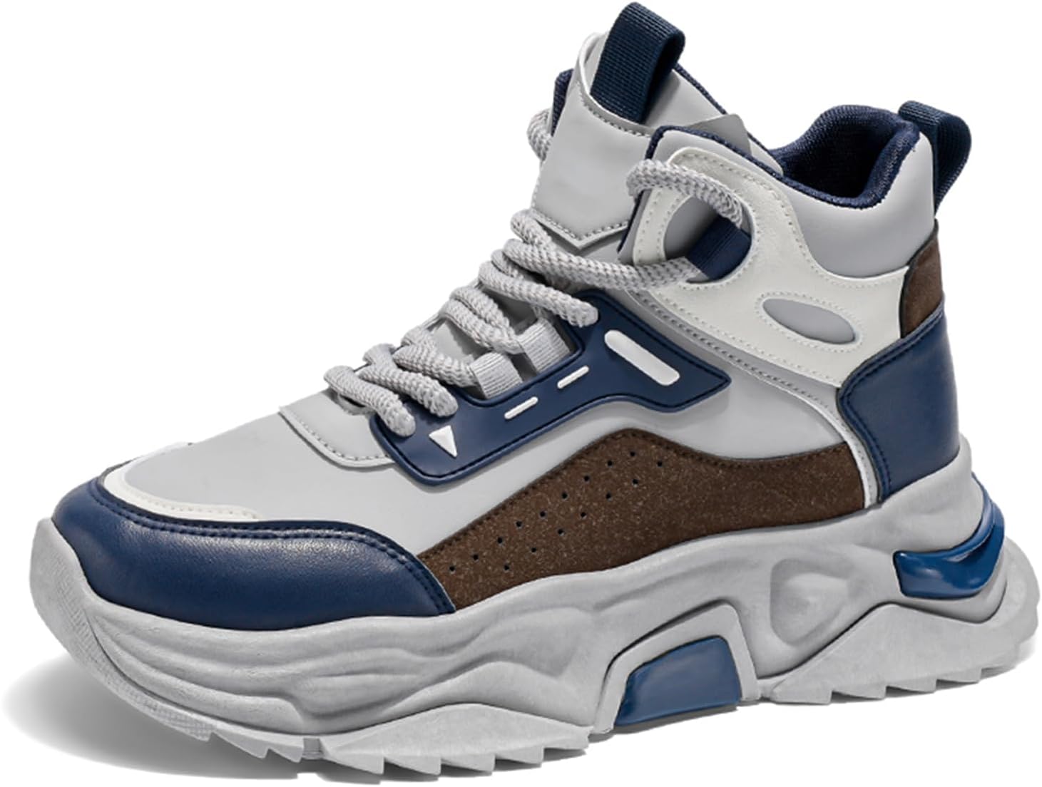 Мужские модные кроссовки высокие для ходьбы, спортивные и повседневные кроссовки, массивные кроссовки для мужчин Spwagym, голубой
Мужские модные кроссовки высокие для ходьбы, спортивные и повседневные кроссовки, массивные кроссовки для мужчин Spwagym, голубой