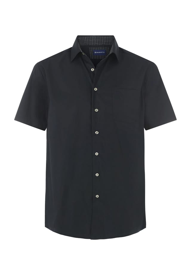 Рубашка с короткими рукавами evaristo Babista, черный
Рубашка с короткими рукавами evaristo Babista, черный