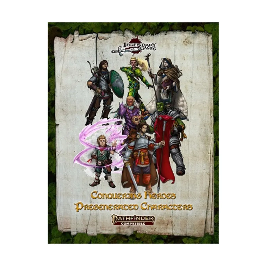 Conquering Heroes - Pregenerated Characters (Pathfinder 2nd Edition), Pathfinder 2nd Edition (Legendary Games), мягкая обложка
Conquering Heroes - Pregenerated Characters (Pathfinder 2nd Edition), Pathfinder 2nd Edition (Legendary Games), мягкая обложка