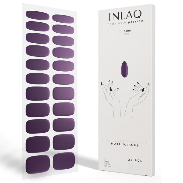 Гибридные наклейки для ногтей фиолетового цвета, 1 упаковка. Inlaq Nail wraps uv/led, цвет fioletowe
Гибридные наклейки для ногтей фиолетового цвета, 1 упаковка. Inlaq Nail wraps uv/led, цвет fioletowe