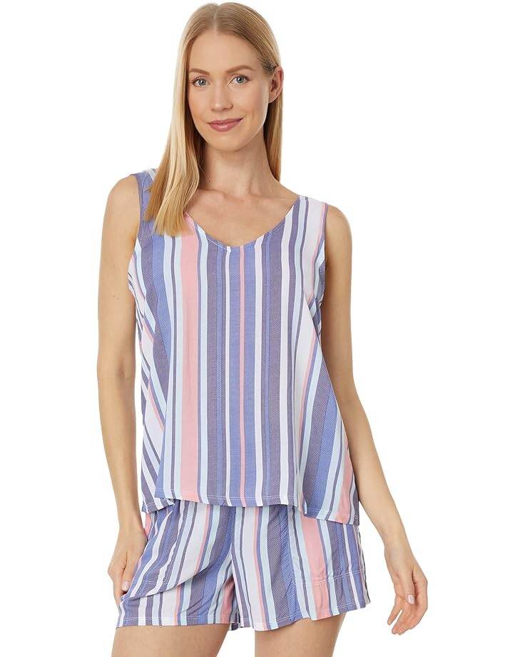 Пижамный комплект Tommy Bahama Sleeveless Shorts PJ Set, цвет Multi Stripe
Пижамный комплект Tommy Bahama Sleeveless Shorts PJ Set, цвет Multi Stripe