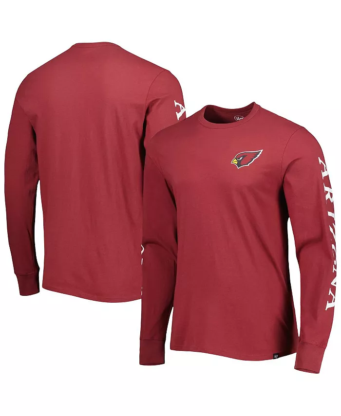 Мужская футболка с длинным рукавом Cardinal Arizona Cardinals Triple Threat Franklin '47 Brand
Мужская футболка с длинным рукавом Cardinal Arizona Cardinals Triple Threat Franklin '47 Brand