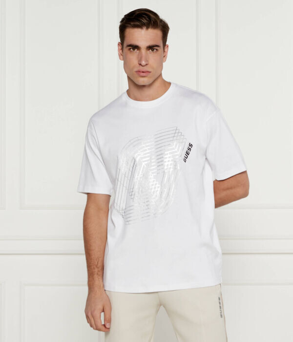 Футболка мужская Guess Active с геометрическим рисунком, белый
Футболка мужская Guess Active с геометрическим рисунком, белый