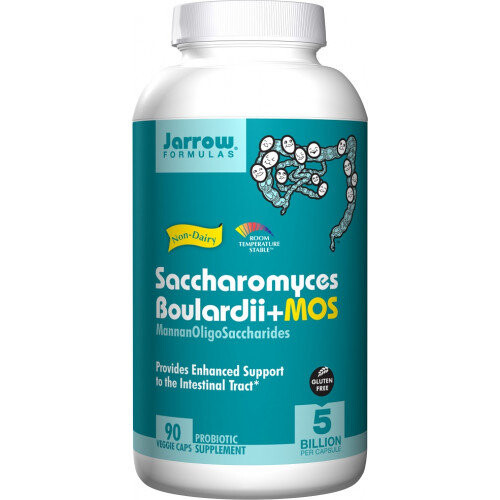 Jarrow Formulas Saccharomyces Boulardii + MOS 90 веганских капсул 
Jarrow Formulas Saccharomyces Boulardii + MOS 90 веганских капсул