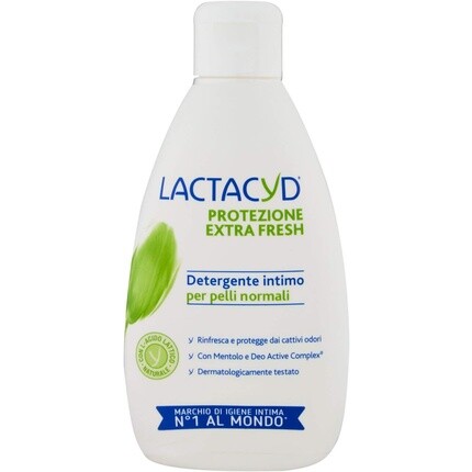 Lactacyd Extra Fresh интимное очищающее средство 300мл
Lactacyd Extra Fresh интимное очищающее средство 300мл