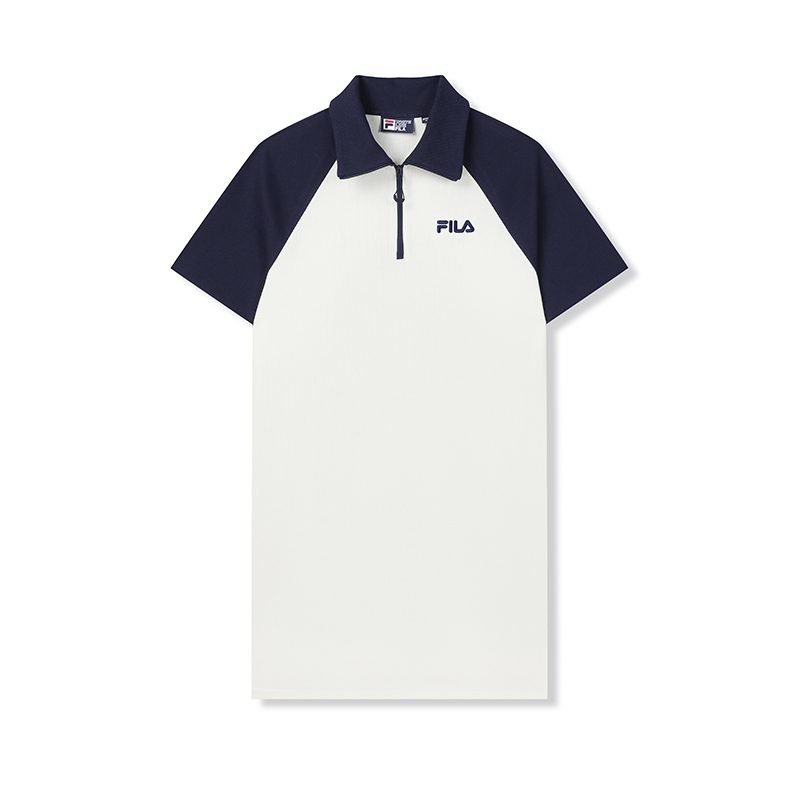 FILA Оригинальное короткое платье с короткими рукавами для женщин Cloud White
FILA Оригинальное короткое платье с короткими рукавами для женщин Cloud White