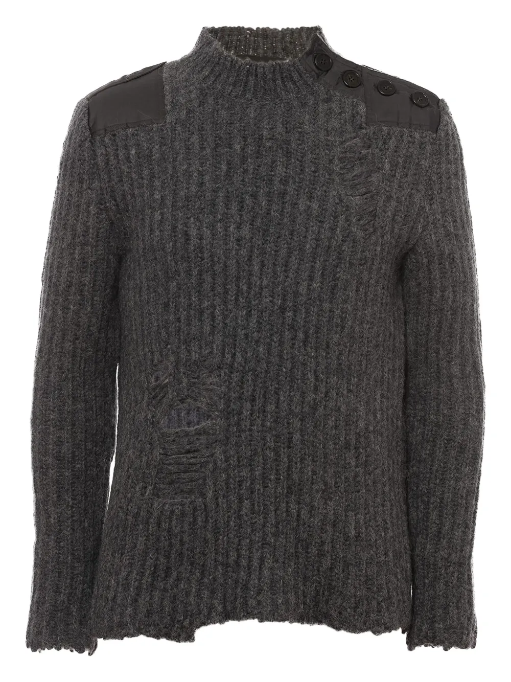 Свитер в рубчик с эффектом потертости STELLA MCCARTNEY, серый
Свитер в рубчик с эффектом потертости STELLA MCCARTNEY, серый