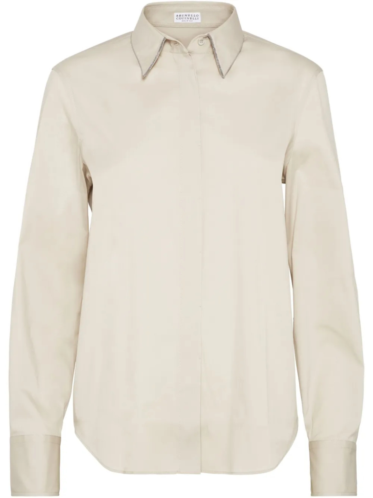 Рубашка с декором Monili Brunello Cucinelli, коричневый
Рубашка с декором Monili Brunello Cucinelli, коричневый