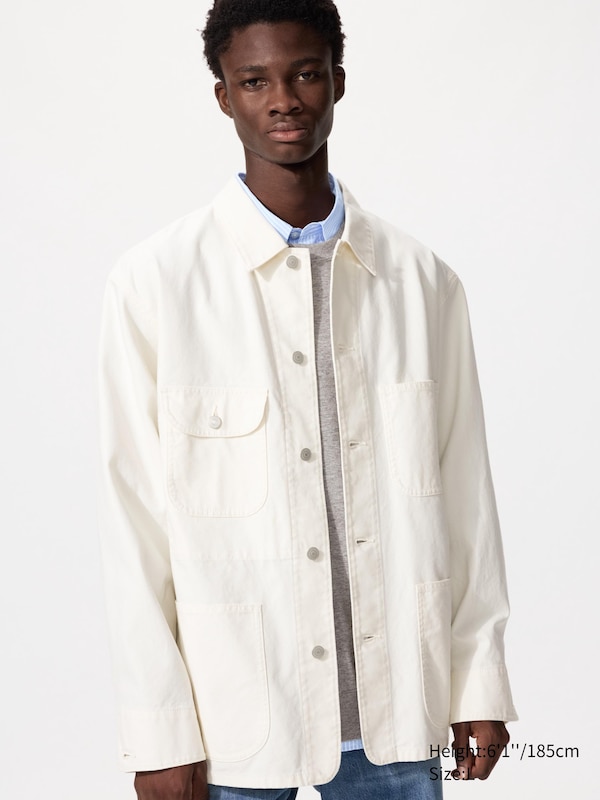 Утилитарная куртка Uniqlo, 01 off white
Утилитарная куртка Uniqlo, 01 off white