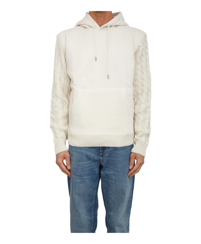 Толстовка с логотипом и капюшоном Guess, бежевый
Толстовка с логотипом и капюшоном Guess, бежевый