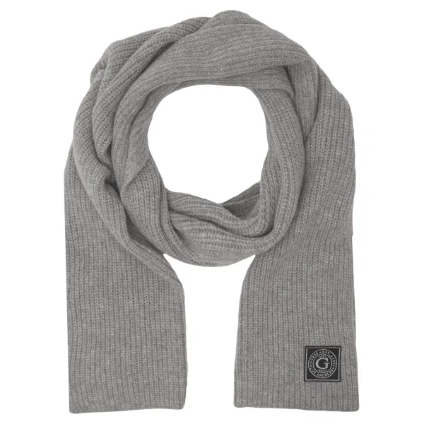 Шарф Hunter в рубчик с добавлением шерсти Guess, серый
Шарф Hunter в рубчик с добавлением шерсти Guess, серый