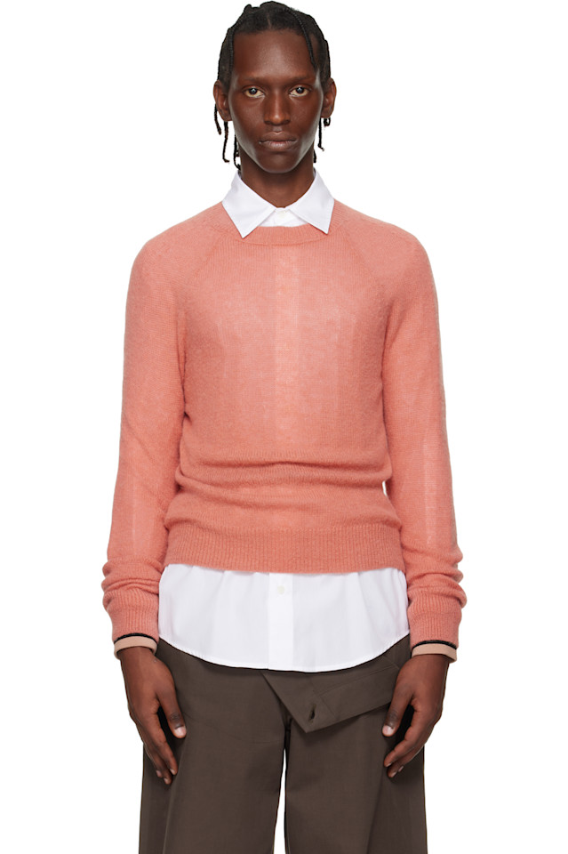 Dries Van Noten Розовый свитер из альпаки
Dries Van Noten Розовый свитер из альпаки