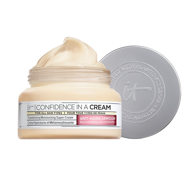 Увлажняющий крем для лица против признаков старения confidence in a cream anti-aging hydrating moisturizer It Cosmetics, 60 мл
Увлажняющий крем для лица против признаков старения confidence in a cream anti-aging hydrating moisturizer It Cosmetics, 60 мл
