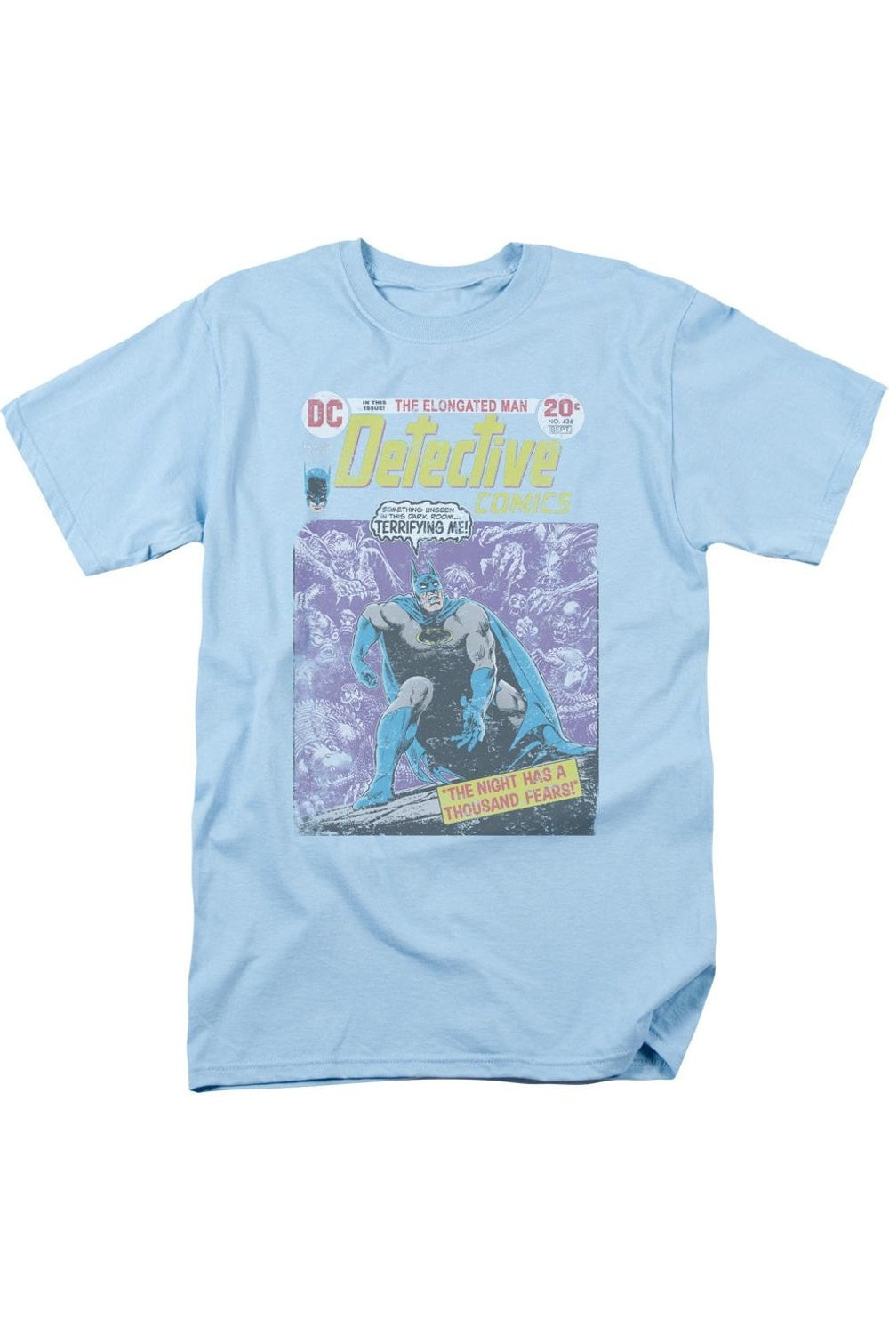 Футболка с коротким рукавом для взрослых Batman A Thousand Fears Gildan, светло-голубой
Футболка с коротким рукавом для взрослых Batman A Thousand Fears Gildan, светло-голубой