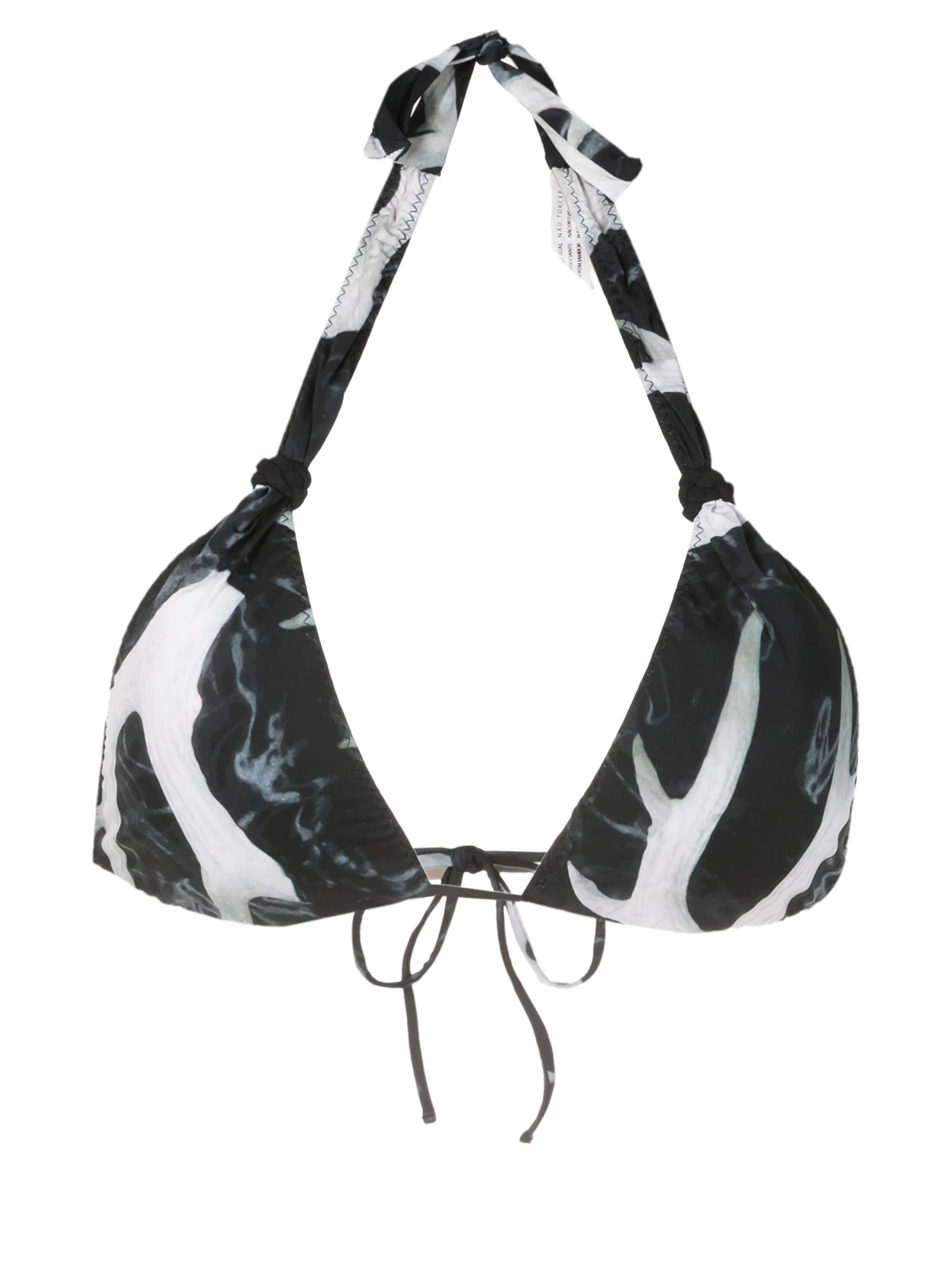 Топ бикини Rings с треугольными чашками Clube Bossa, черный
Топ бикини Rings с треугольными чашками Clube Bossa, черный