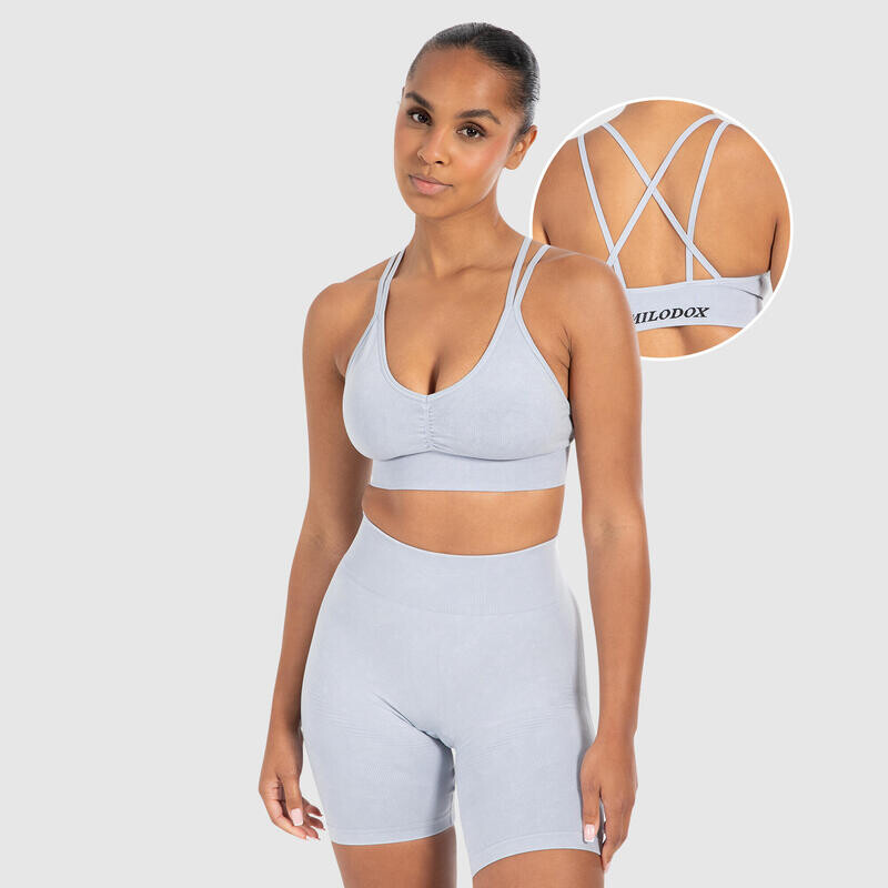 Спортивный бюстгальтер Smilodox, светло-синий
Спортивный бюстгальтер Smilodox, светло-синий