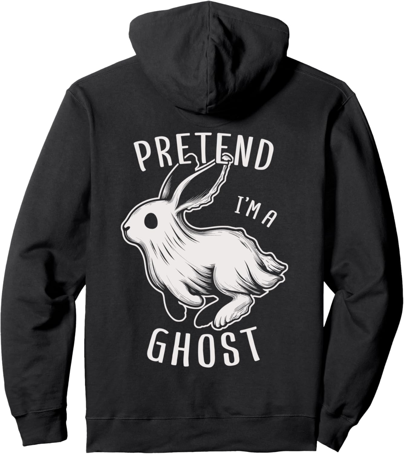 Худи на Хэллоуин с изображением кролика-призрака Funny Ghost Bunny Eerie Hare, черный
Худи на Хэллоуин с изображением кролика-призрака Funny Ghost Bunny Eerie Hare, черный