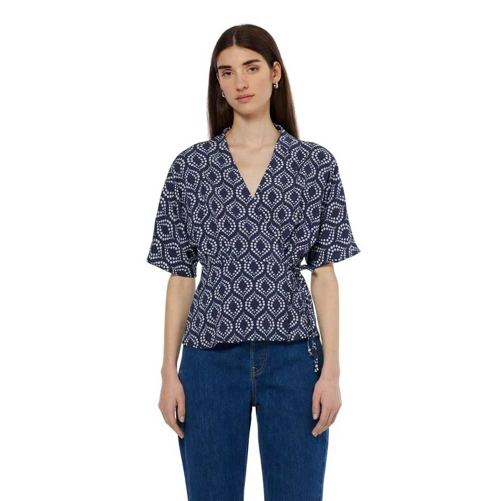 Блузка с коротким рукавом Scotch & Soda 179606, синий
Блузка с коротким рукавом Scotch & Soda 179606, синий