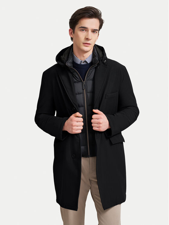 Переходное пальто стандартный крой 635628 61050 Bugatti, черный
Переходное пальто стандартный крой 635628 61050 Bugatti, черный