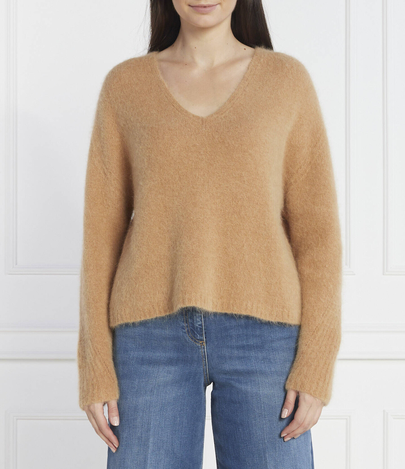 Свитер из шерсти Marella AMEDEA Loose fit, коричневый
Свитер из шерсти Marella AMEDEA Loose fit, коричневый