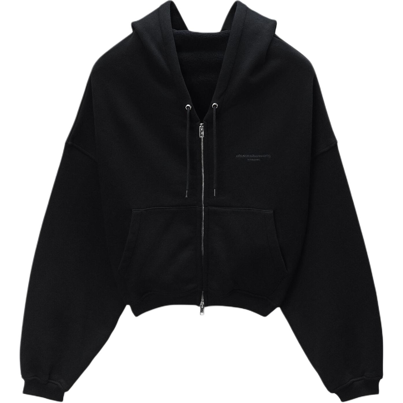 Толстовка с капюшоном на молнии Alexander Wang, черный
Толстовка с капюшоном на молнии Alexander Wang, черный