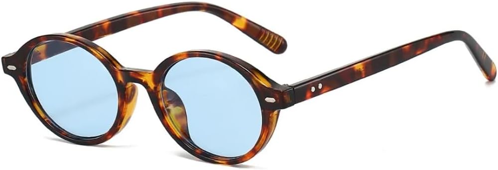 Ретро овальные женские солнцезащитные очки, стильные, роскошные, с рисунком «рисовый ноготь», маленькая оправа, модные мужские, универсальные, с защитой от УФ-излучения UV400 UATXTAU, Leopard Blue
Ретро овальные женские солнцезащитные очки, стильные, роскошные, с рисунком «рисовый ноготь», маленькая оправа, модные мужские, универсальные, с защитой от УФ-излучения UV400 UATXTAU, Leopard Blue