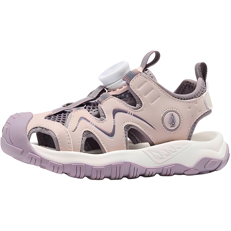 Детские сандалии с низким верхом, устойчивые к истиранию, дышащие Hush Puppies, фиолетовый 
Детские сандалии с низким верхом, устойчивые к истиранию, дышащие Hush Puppies, фиолетовый