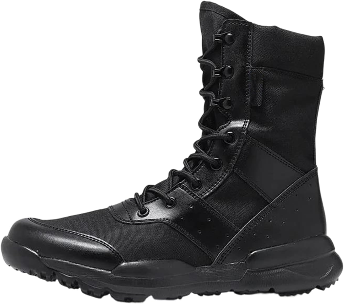 Мужские дышащие боевые ботинки, легкие, с амортизацией, тактические походные ботинки для работы на открытом воздухе Alloaone, черный
Мужские дышащие боевые ботинки, легкие, с амортизацией, тактические походные ботинки для работы на открытом воздухе Alloaone, черный