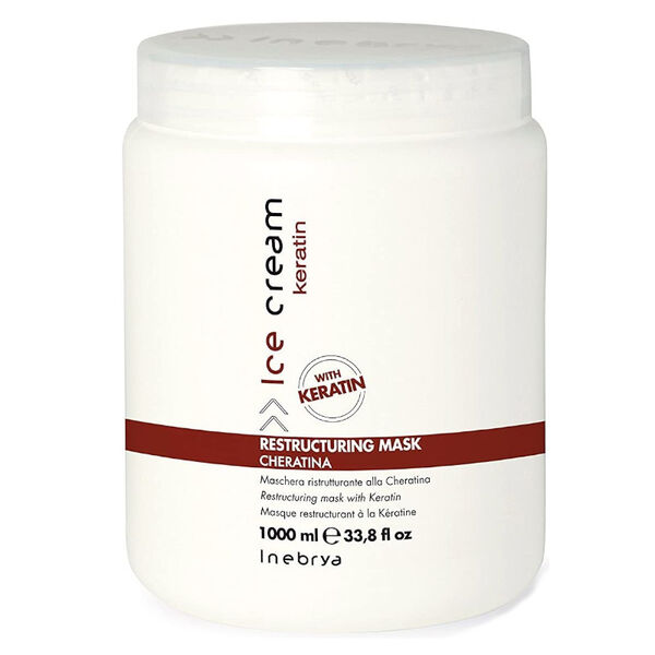 Маска восстанавливающая кератиновая для поврежденных волос, 1000 мл Inebrya Keratin
Маска восстанавливающая кератиновая для поврежденных волос, 1000 мл Inebrya Keratin