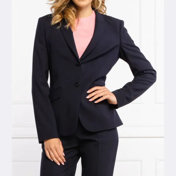 Шерстяной блейзер прямого кроя julea Boss, синий
Шерстяной блейзер прямого кроя julea Boss, синий