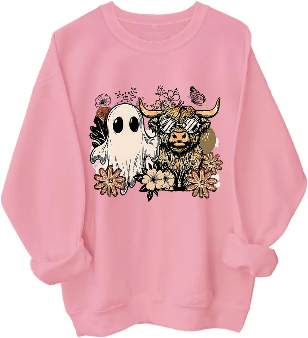 Толстовка с капюшоном Highland Cow Ghost, длинный рукав
Толстовка с капюшоном Highland Cow Ghost, длинный рукав