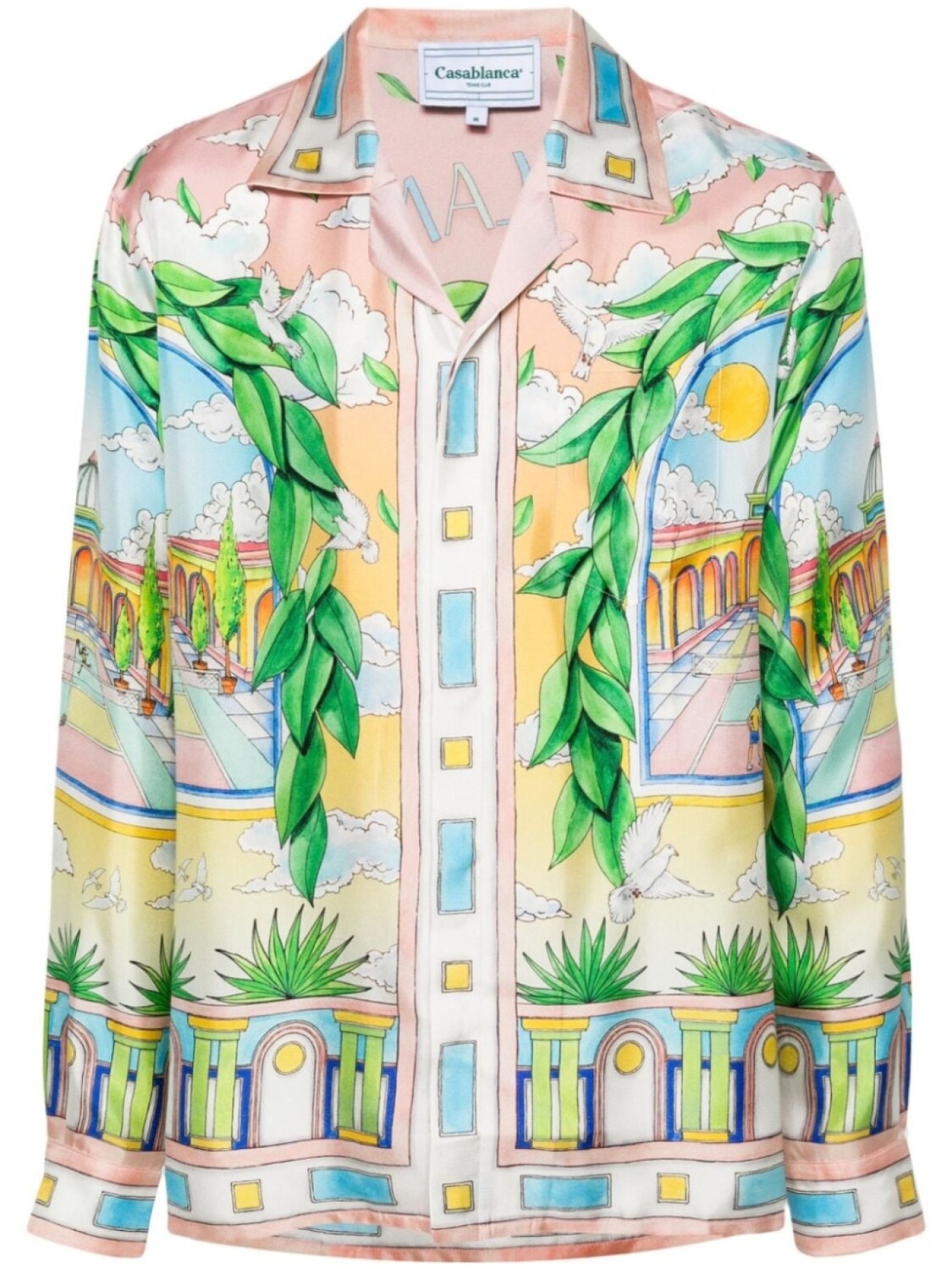 Casablanca шелковая рубашка Paysage Ideal, розовый
Casablanca шелковая рубашка Paysage Ideal, розовый