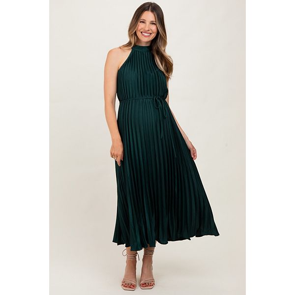 Зеленое плиссированное платье-бюстье для беременных Pinkblush, Forest Green
Зеленое плиссированное платье-бюстье для беременных Pinkblush, Forest Green