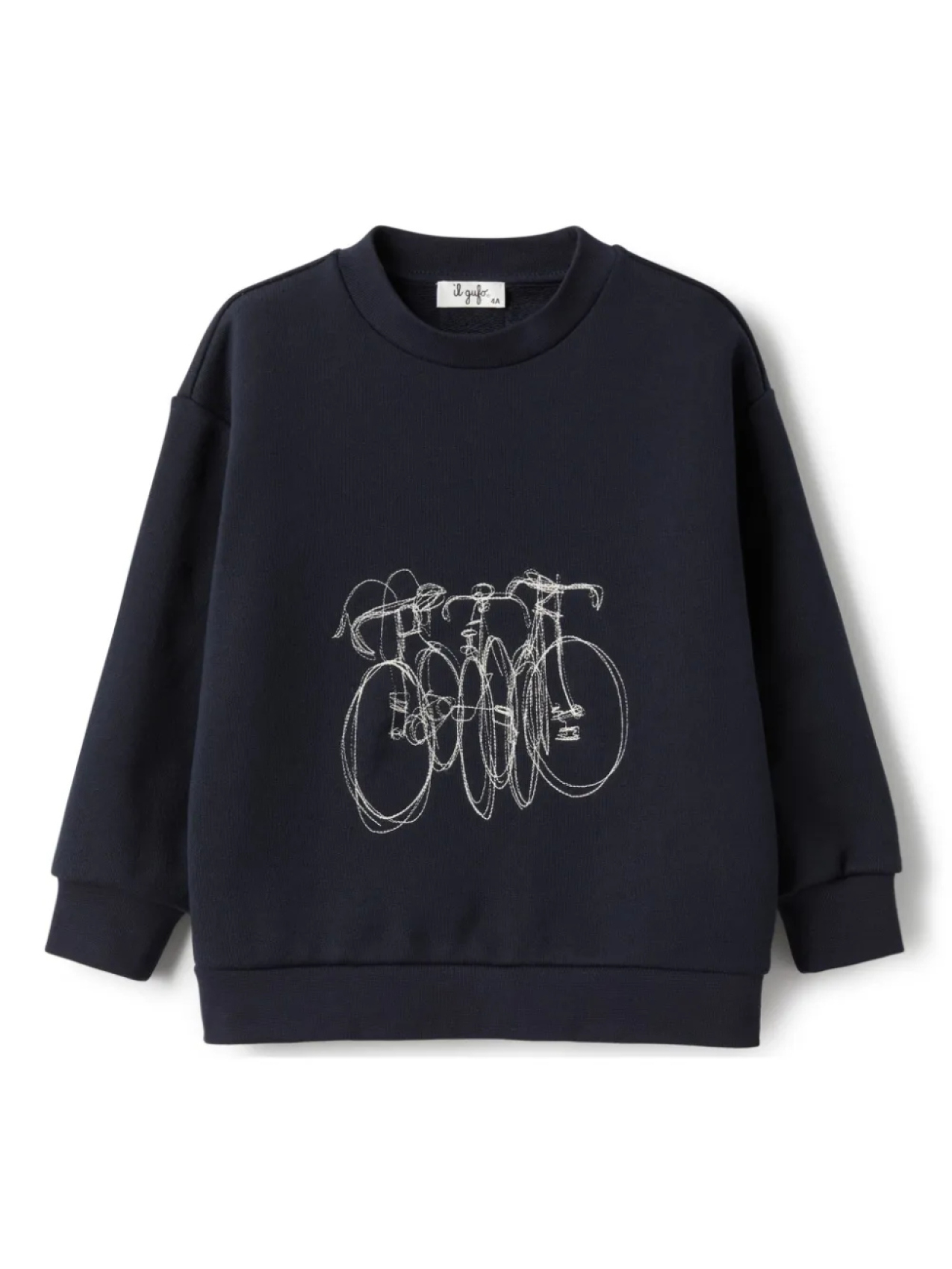 Свитер с круглым вырезом Il Gufo, синий
Свитер с круглым вырезом Il Gufo, синий