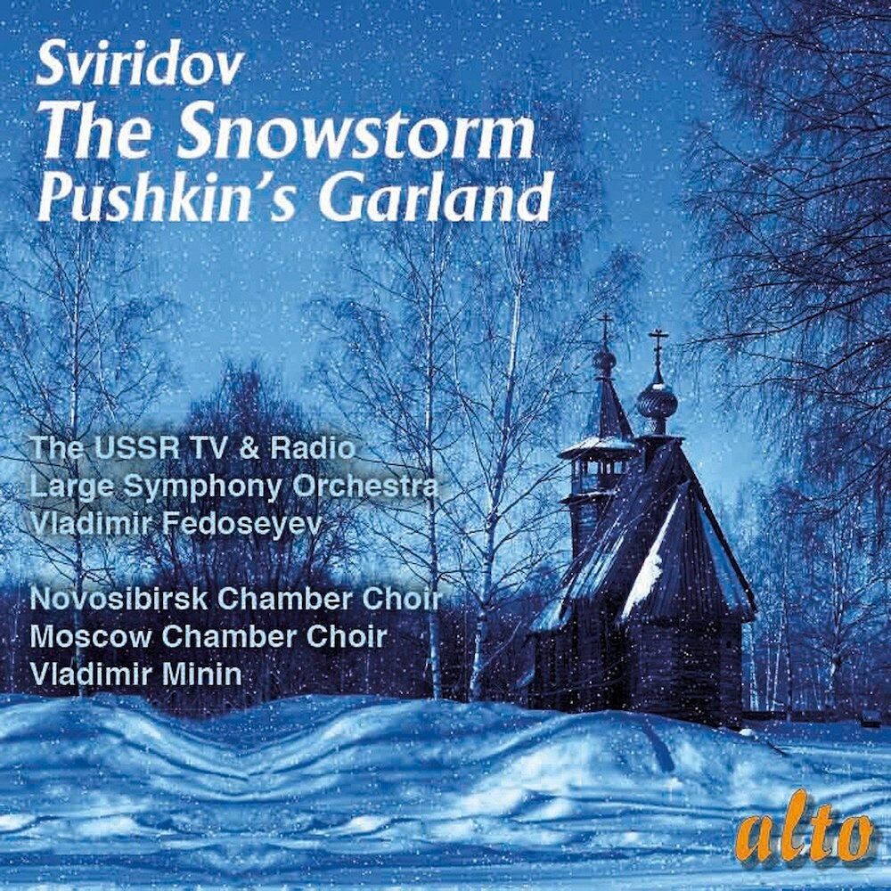 Диск CD Sviridov: The Snowstorm / Pushkin's Garland - Georgy Vasilevich Sviridov
Диск CD Sviridov: The Snowstorm / Pushkin's Garland - Georgy Vasilevich Sviridov