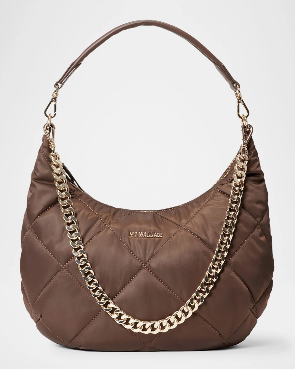 Сумка на плечо Madison из стеганого нейлона Mz Wallace, темно-коричневый
Сумка на плечо Madison из стеганого нейлона Mz Wallace, темно-коричневый