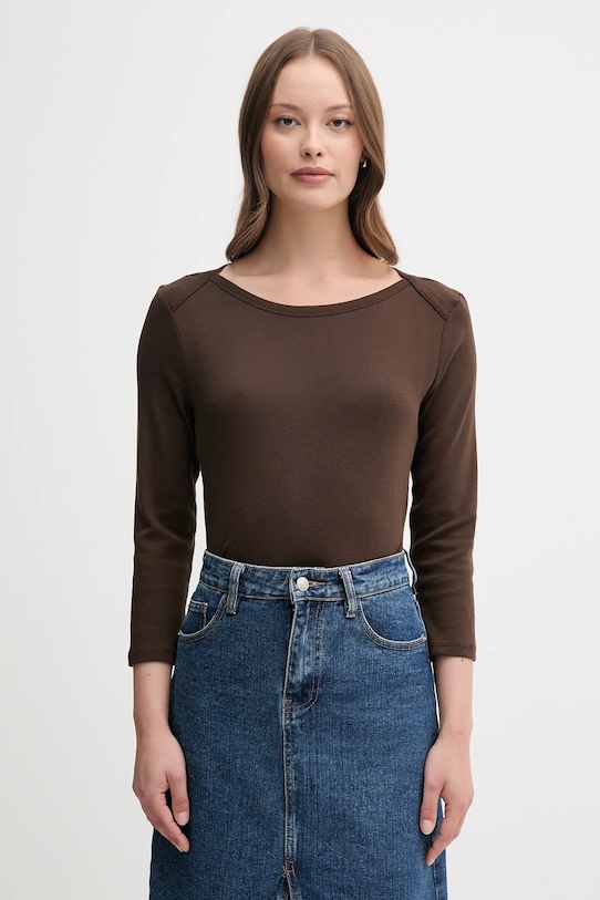 Хлопковая водолазка United Colors Of Benetton, коричневый
Хлопковая водолазка United Colors Of Benetton, коричневый