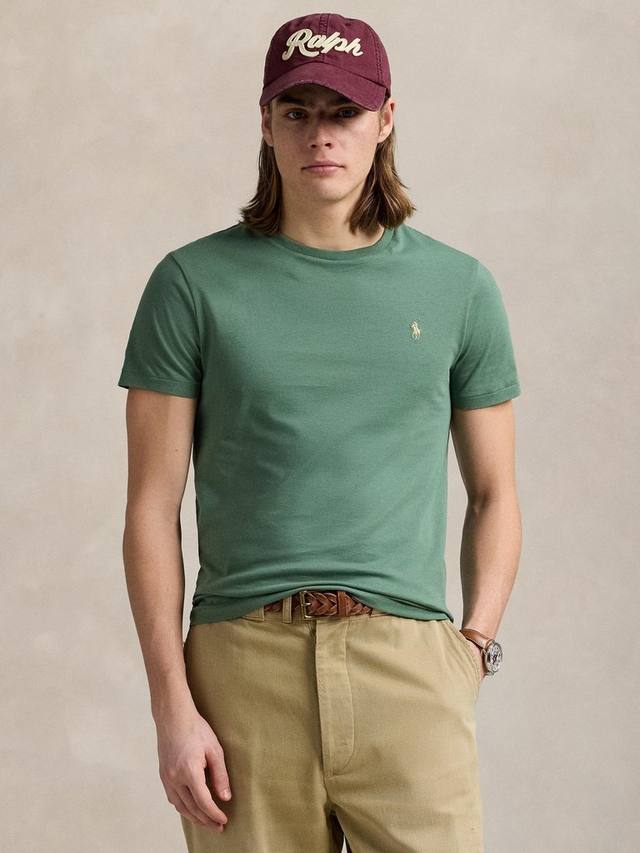 Хлопковая поло с коротким рукавом Slim Fit Ralph Lauren, Fatigue
Хлопковая поло с коротким рукавом Slim Fit Ralph Lauren, Fatigue