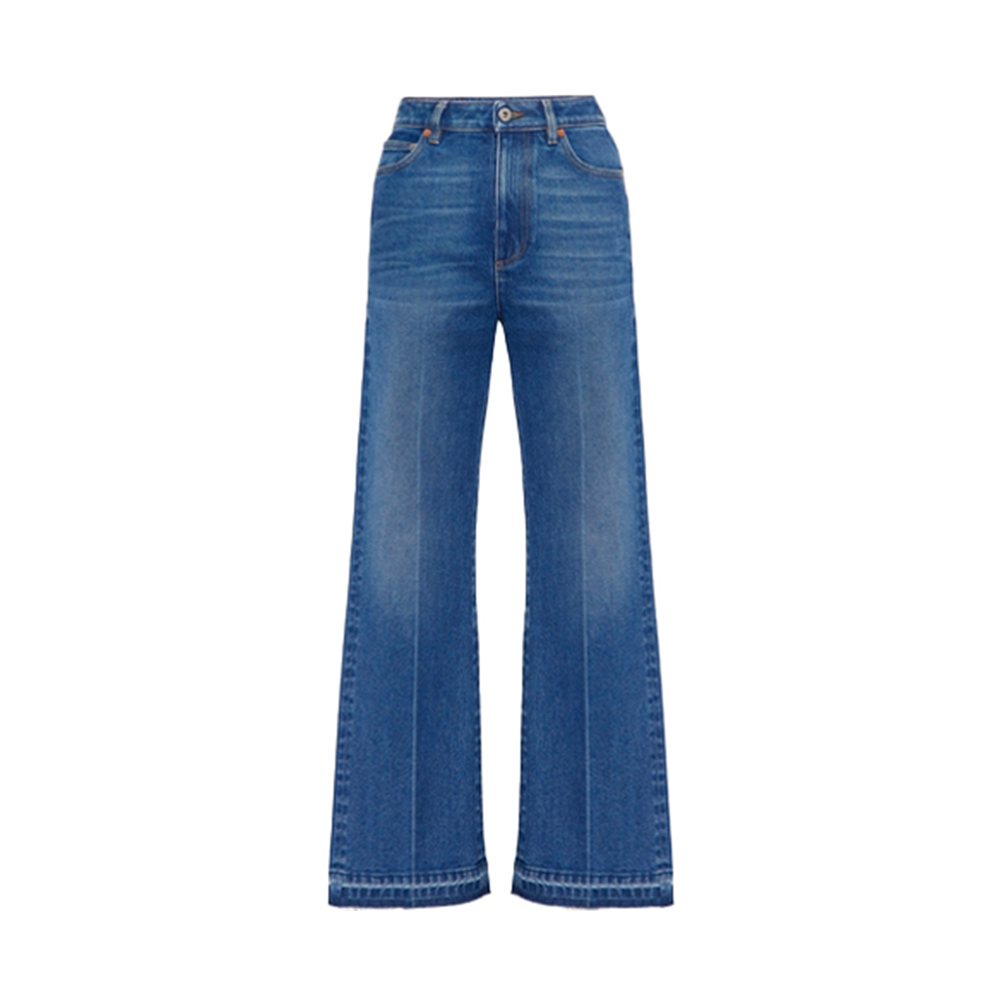 Valentino Джинсы женские синие FW21
Valentino Джинсы женские синие FW21