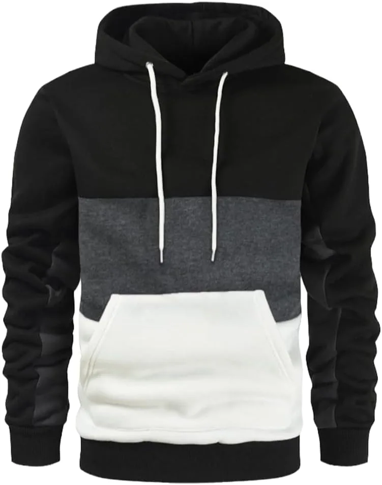 Толстовка с капюшоном для мужчин, цветной блок, винтажный стиль, плюс сайз Wekumgy
Толстовка с капюшоном для мужчин, цветной блок, винтажный стиль, плюс сайз Wekumgy