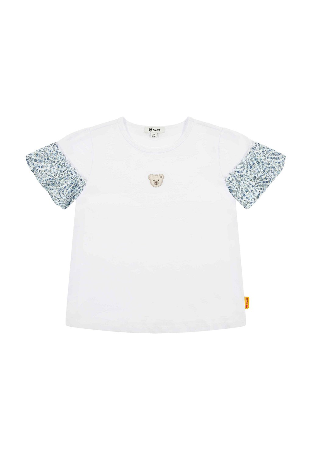 Футболка с принтом Steiff, белый 
Футболка с принтом Steiff, белый