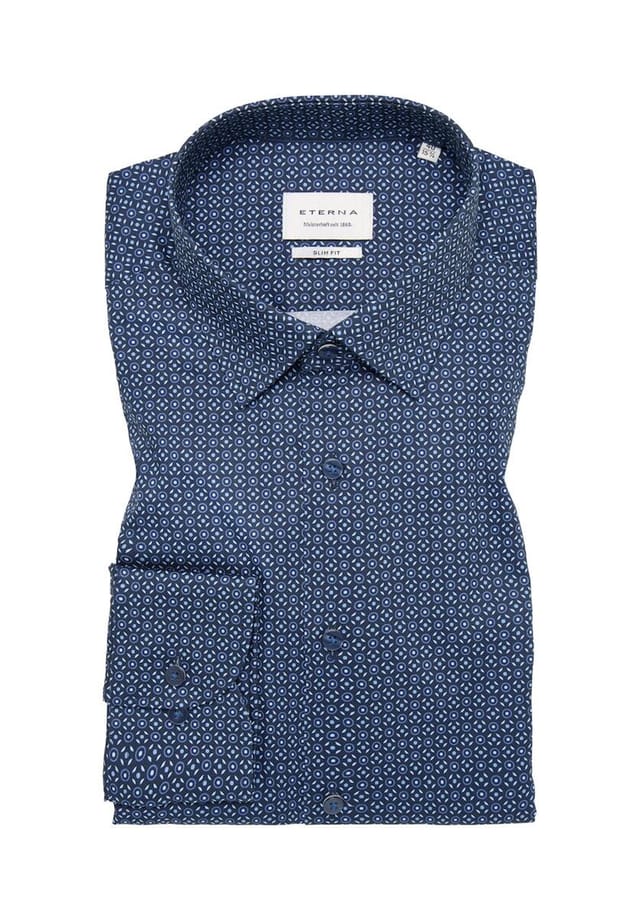 Рубашка с длинными рукавами Eterna, синий
Рубашка с длинными рукавами Eterna, синий